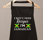 I Don't Need Recipes Novelty Chef Kitchen BBQ Apron Barber Chef Bib BBQ Kitchen - Image 2