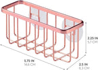 iDesign Stainless Steel Suction Sponge Holder - Image 2