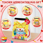12 Set Teacher Appreciation Gifts Bulk 12oz Teacher Appreciation Coffee Mug - Image 4
