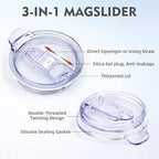 40oz Stainless Steel Double Vacuum Tumbler - Image 4