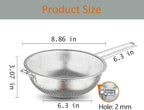 Stainless Steel Basin Colander - Image 4