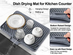 Dish Drying Mat for Kitchen Counter, - Image 5
