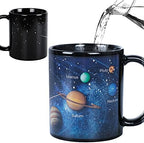 Kmiles Heat Changing Solar System Ceramic Mug Colour Changing Mug Magical Coffee Mug Tea Cup 12 Ounce - Novelty for Xmas Funny Gifts by Kmiles