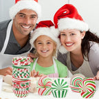 600 Pack Christmas Candy Cupcake Liners Wrappers Baking Cups Santa Holiday Paper Wraps Muffin Liners for Xmas Birthday Party Candy Cake Decorations Supplies(12 Styles) - Image 4