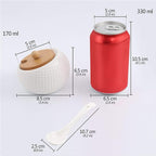 Porcelain Condiment Jar Spice Container - Image 4