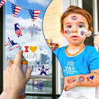 JULBEAR 4th of July Cookie Cake Stencils 36 Pieces Reusable Patriotic Mold - Image 5