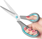Asdirne Scissors Set of 4, Premium Stainless Steel Razor Blades, Ergonomic - Image 4