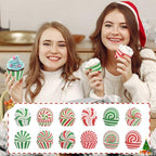 600 Pack Christmas Candy Cupcake Liners Wrappers Baking Cups Santa Holiday Paper Wraps Muffin Liners for Xmas Birthday Party Candy Cake Decorations Supplies(12 Styles) - Image 5