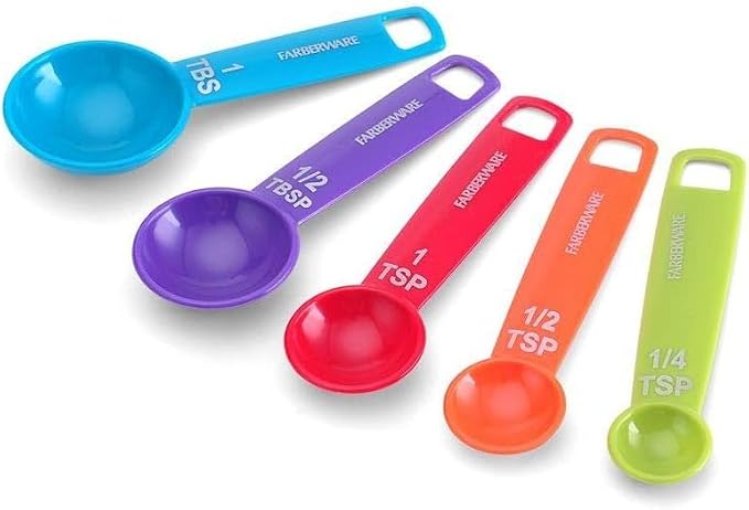 Farberware Kitchen Essentials Measuring Spoon Set, Easy Read Standard Units - Image 3
