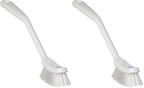 Vikan - Fine Dish Brush - Heavy-Duty, Slip-Resistant Cleaning Brush, by Vikan