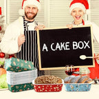 40 Sets Christmas Loaf Pan with Lid Paper Disposable Baking Pans - Image 6