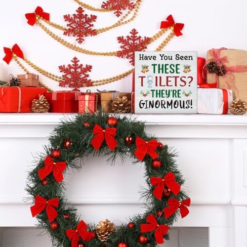 Christmas Bathroom Decorations - Funny Christmas Vacation Decor - Image 6