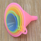Plastic Funnel Set of 5, All Purpose Cooking Funnels Small to Large Funnel - Image 9