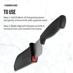 Farberware EdgeKeeper Santoko Knife, 7-inch Santoku, Stainless Steel - Image 5