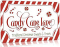 Artlunar Vintage Christmas Decor Gifts Rustic Candy Cane Lane Traditional Christmas Sweets&Treats Tin Sign for Home Farmhouse Kicthen Cafe Bar Wall Decor 8 x 12 Inch (3247) by Artlunar