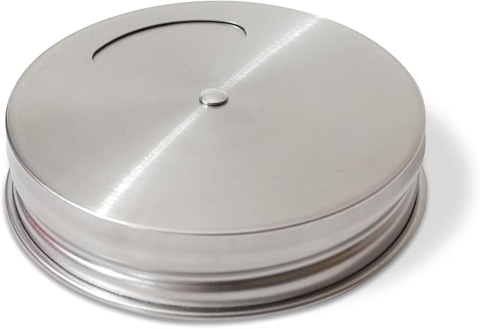 Mason Jar Spice Shaker Lids Stainless Steel – 4 Pack Adjustable Spice Lids - Image 5