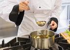 Winco Heavy-Duty Stainless Steel Sauce Pan - Image 8