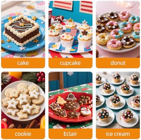 Edible Gold Stars Sprinkles for Cake Decorating,130g Star Candy for Baking - Image 6