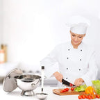 Stainless Steel Hooked Handle Ladle Set - Image 7