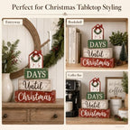 Christmas Countdown Decorations Indoor, Christmas Table Decor for Home - Image 6