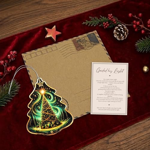 Christmas Decorations - Christmas Ornaments - 250 Anniversary USA Merchandise - Christmas Ornament 2026 - Stocking Stuffers - Gifts for Family Coworker car Hanging Accessories (Christmastree) - Image 5