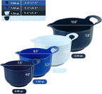 BoxedHome 4 Pack Nesting Mixing Bowls - Image 3