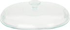 CorningWare FS2 2.5qt/2.35L Oval French White Casserole Dish & DC1.5C 1-1.75L - Image 6
