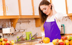 12 Pcs Purple Bib Bulk Aprons for Women Men Adult Girls Unisex - Image 7