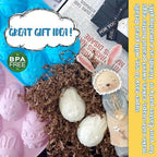 Egg Shape Silicone Molds 3.5 Inch, 2-Pack Chocolate Baking Holiday Easter Mould, Non-Stick BPA Free, Kid-Friendly Soap Mold Rabbit & Floral Designs, Blue & Pink - Image 4
