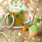 Maxcheck 6 Pack 12 oz St. Patrick's Day Shamrock Coffee Mugs - Image 5