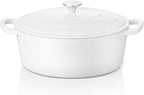 E-far 5QT Oval Dutch Oven Pot by E-far