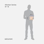 Epicurean Kitchen Series Cutting Board, 8-Inch × 6-Inch - Image 2