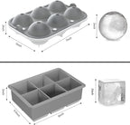 ROTTAY Ice Cube Trays, Sphere Ice Ball Maker - Image 5