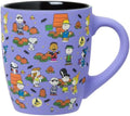 Silver Buffalo Peanuts Group Halloween Pumpkin Patch, Ceramic Mug, 25oz by SilverBuffalo