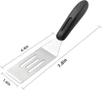 2-Pieces Small Metal Spatula Set, Mini Metal Spatulas - Image 3