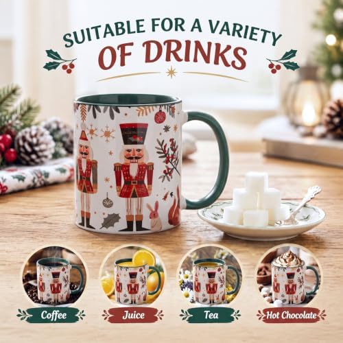 6 Pcs Christmas Nutcracker Gift Mug 11oz for Women Mom - Image 5