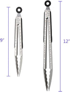 304 Stainless Steel Kitchen Cooking Tongs - Image 4