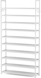 VTRIN 10 Tiers Shoe Rack Tall Large Capacity Wide Shoe Organizer Sturdy Shoe - Image 8