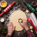 Christmas Spatula Whisk Rolling Pin, 12 Pcs, Colorful - Image 5