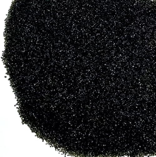 Edible Black Sanding Sugar Sprinkles 142g/ 5.01oz Sugar Crystals for Cake Decorating Candy Baking Decorations Ice Cream Toppings and Cupcake Decorating for Valentines Halloween Christmas - Image 3
