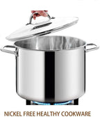 HOMICHEF 12 Quart LARGE Stock Pot - Image 3