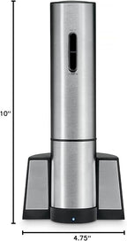 Cuisinart CWO-25 Electric Wine Opener, Stainless Steel 3.50" x 4.75" x 10.00" - Image 4