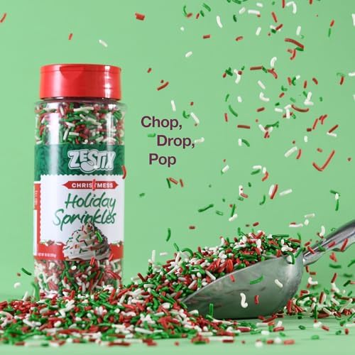 Christmas Sprinkles for Baking, 10 oz – Holiday Cookie Decorations - Image 7