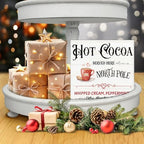 Farmhouse Christmas Decor, Cocoa Christmas Decorations, Winter Holiday - Image 7