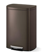 GarveeHome Stainless Steel Kitchen Trash Can, 13 Gal / 50 L Step-On Garbage Bin by GarveeHome