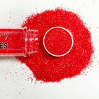 Edible Red Sanding Sugar Sprinkles 142g/ 5.01oz Sugar Crystals for Cake Decorating Candy Baking Decorations Ice Cream Toppings and Cookie Decorating for Valentines Halloween Christmas - Image 2