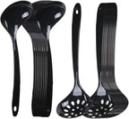 Large Plastic Serving Spoons, Disposable Heavy Duty Serving Spoons, Long Handle by OULIGET