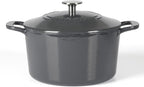 Martha Stewart Gatwick 4 Quart Enamel Cast Iron Dutch Oven by MarthaStewart