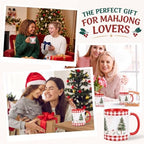6 Pcs Christmas Tree Gift Mug 11oz for Women Mom - Image 6