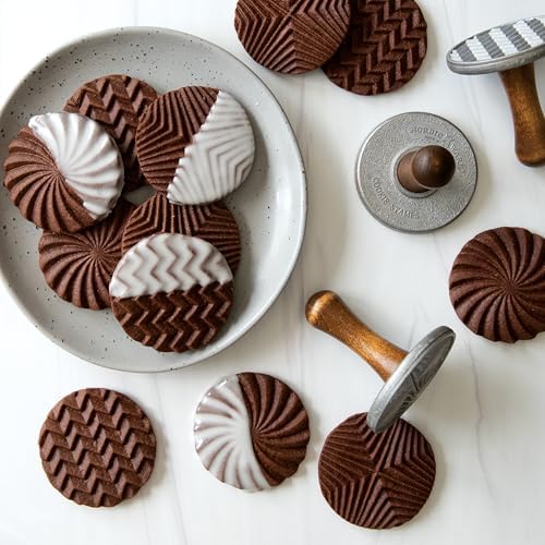 Nordic Ware Geo Cast Cookie Stamps - Image 4